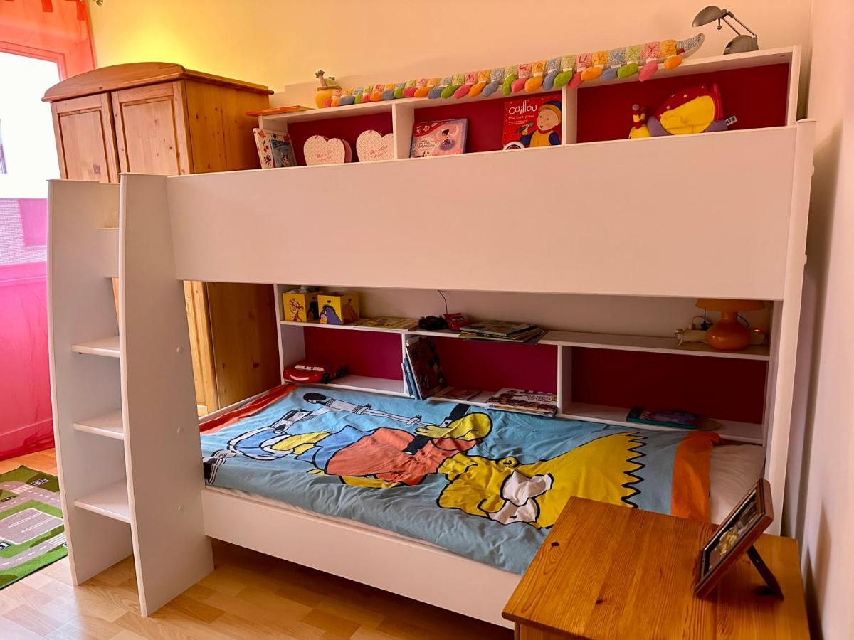 La C@Sa: Appartement Lumineux De 4Pieces / 3Ch/ Balcon/ Parking بانيوليه المظهر الخارجي الصورة