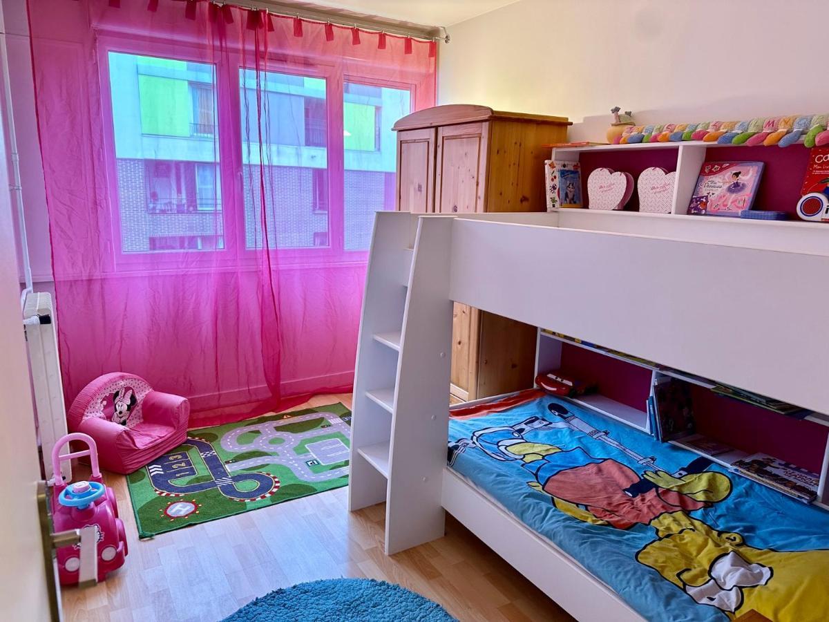 La C@Sa: Appartement Lumineux De 4Pieces / 3Ch/ Balcon/ Parking بانيوليه المظهر الخارجي الصورة